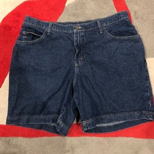 Riders by Lee jean shorts, size 18W, EUC